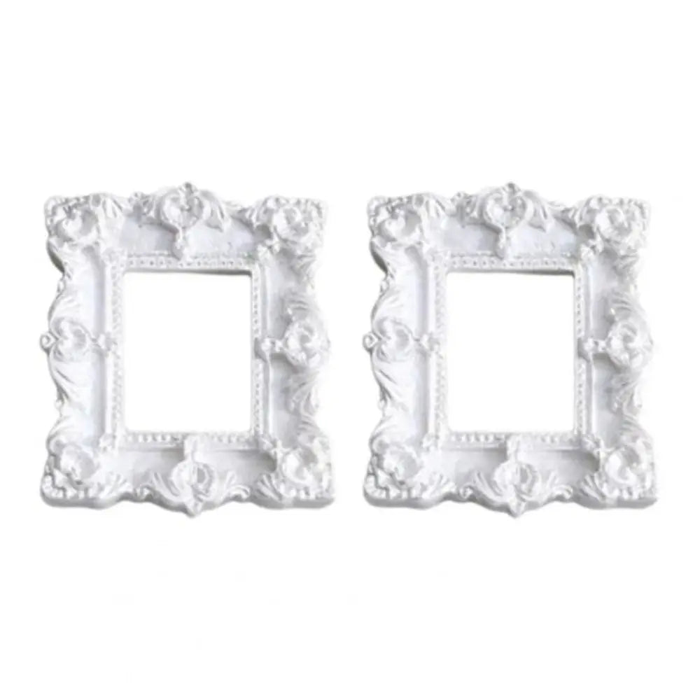 Home Decor Diy European Design Artistic Atmosphere Exquisite Resin Crafts Photo Frames Jewelry Shots Backdrop Desktop Ornaments